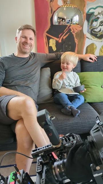 Bak kulissene: Reklamefilm for 24Nettbutikk 4