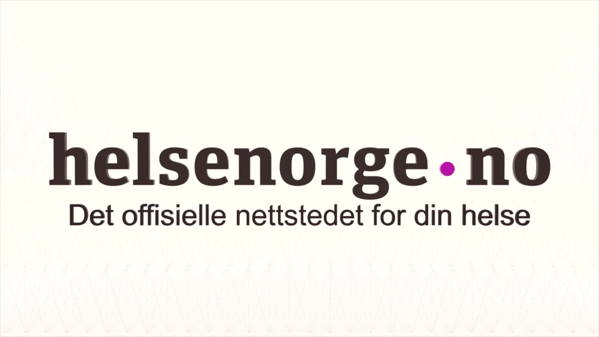 Kampanjefilmer for Helsenorge.no 8