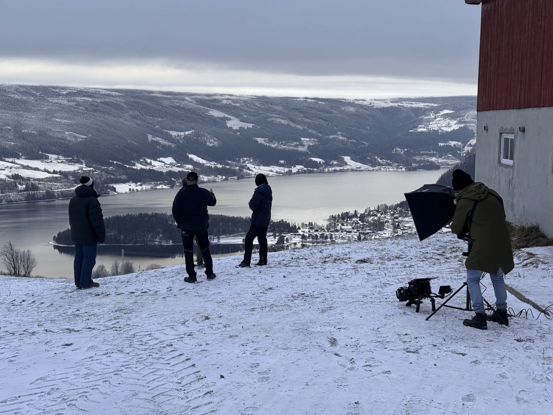 Bak kulissene: Reklamefilm Valdres Brannkasse 1