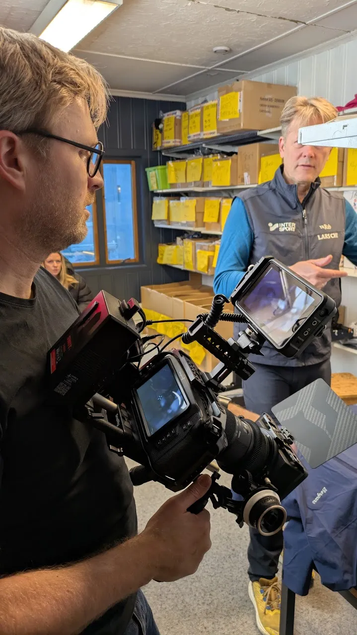 Bak kulissene: Reklamefilm Valdres Brannkasse 2