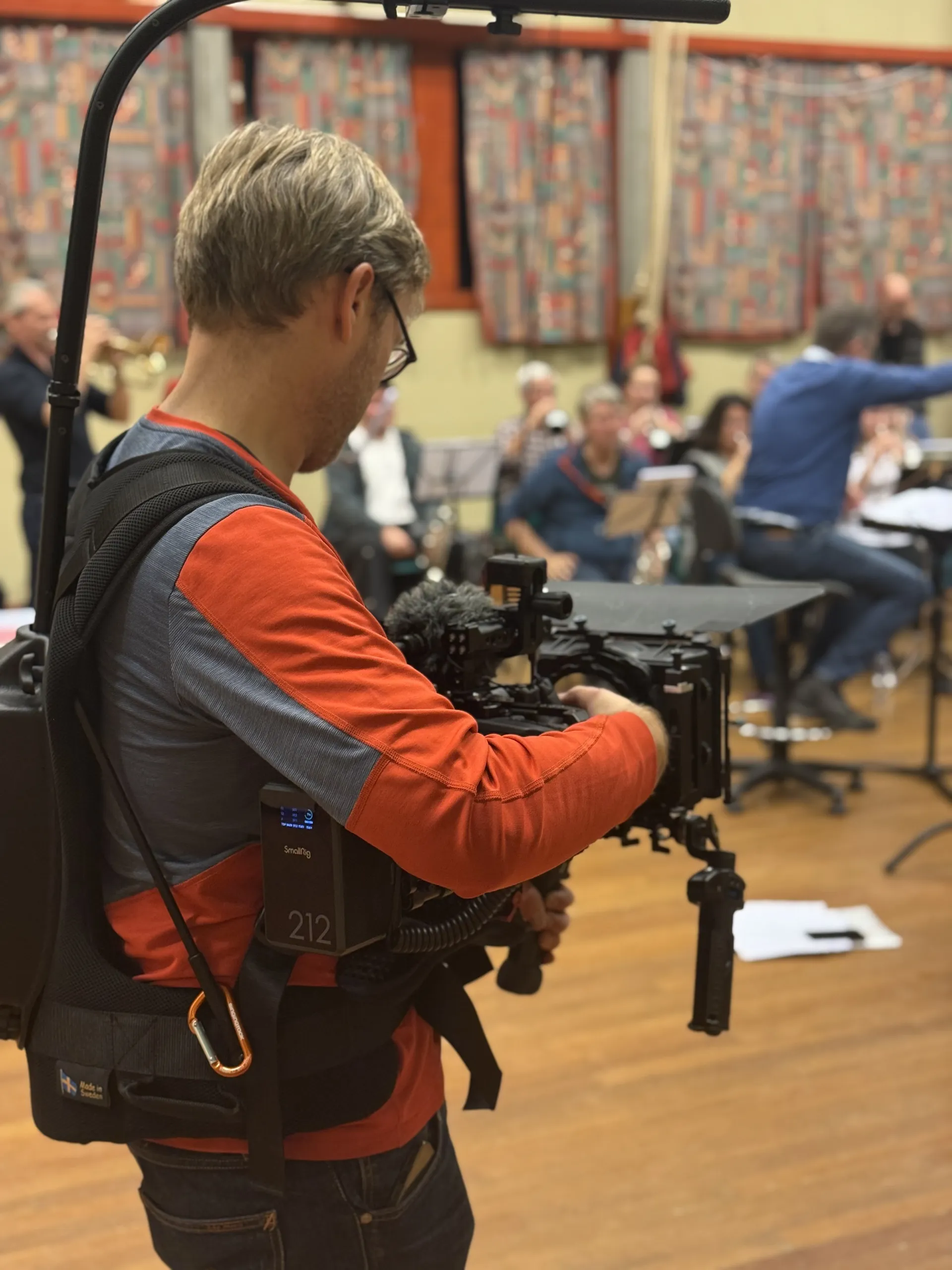Bak kulissene: Reklamefilm Valdres Brannkasse 6