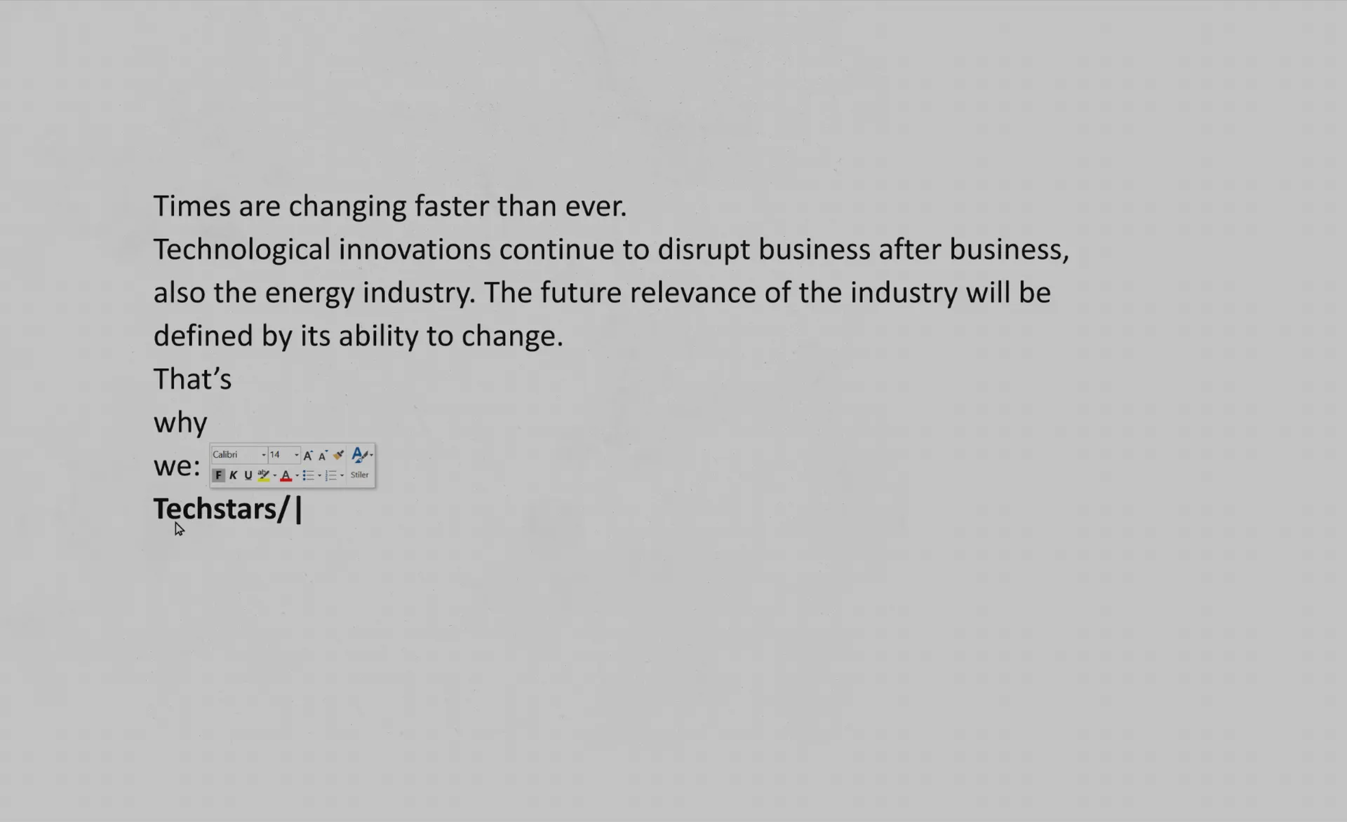 Bak kulissene: Invitasjonsfilm for Equinor 5